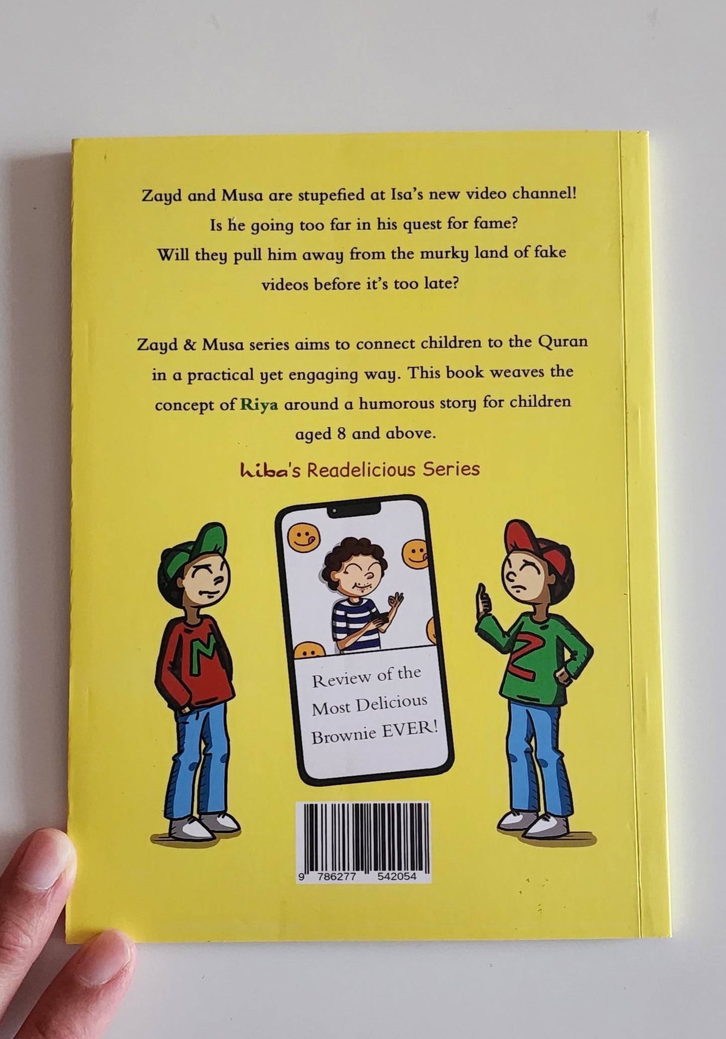Zayd and Musa in The trouble with videos - Sabiqounbooks