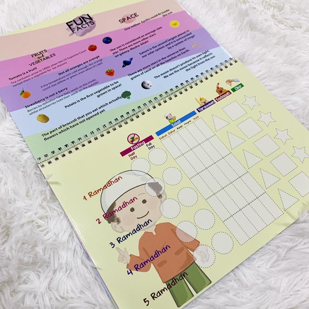 My Ramadan Sticker Book - Sabiqounbooks