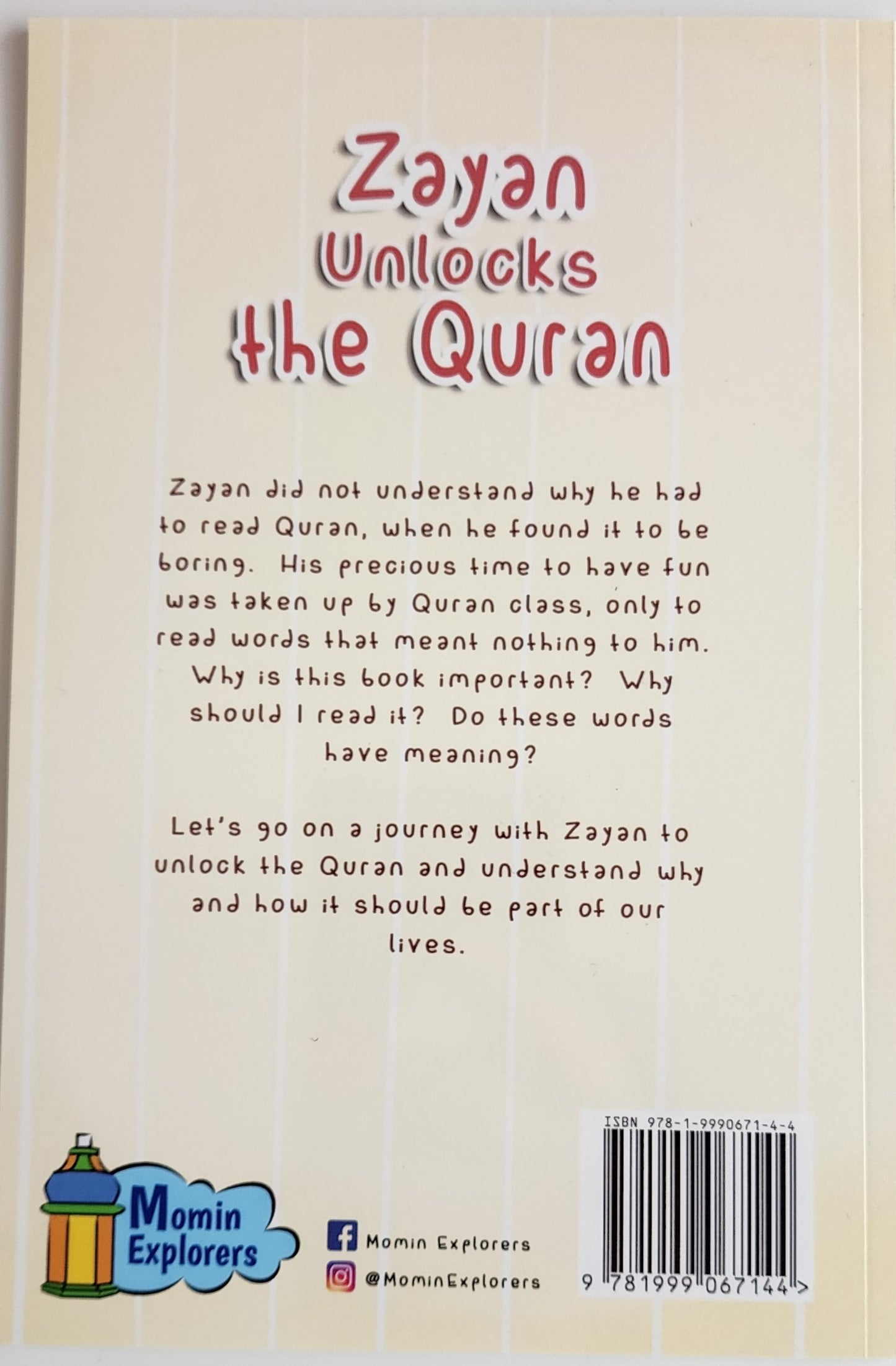 Zayan Unlocks the Quran