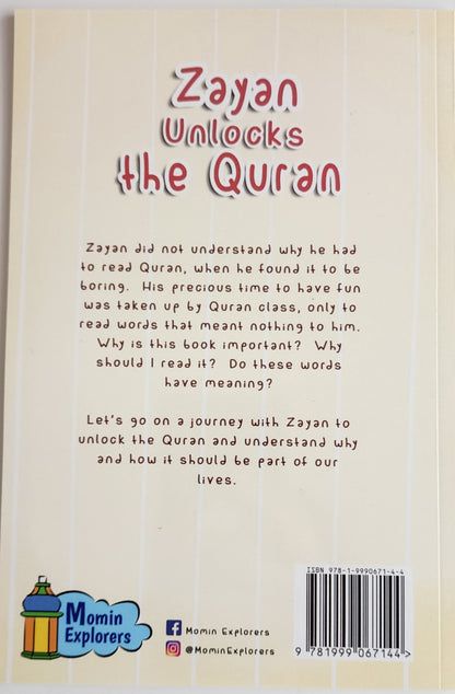 Zayan Unlocks the Quran - Sabiqounbooks