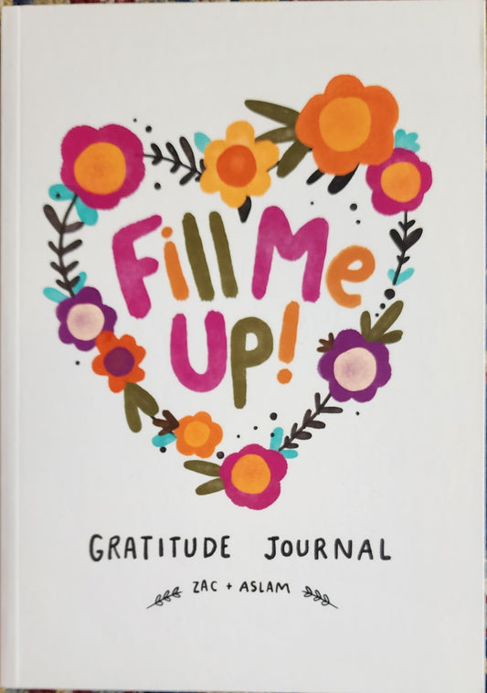 "Fill Me Up" Gratitude Journal