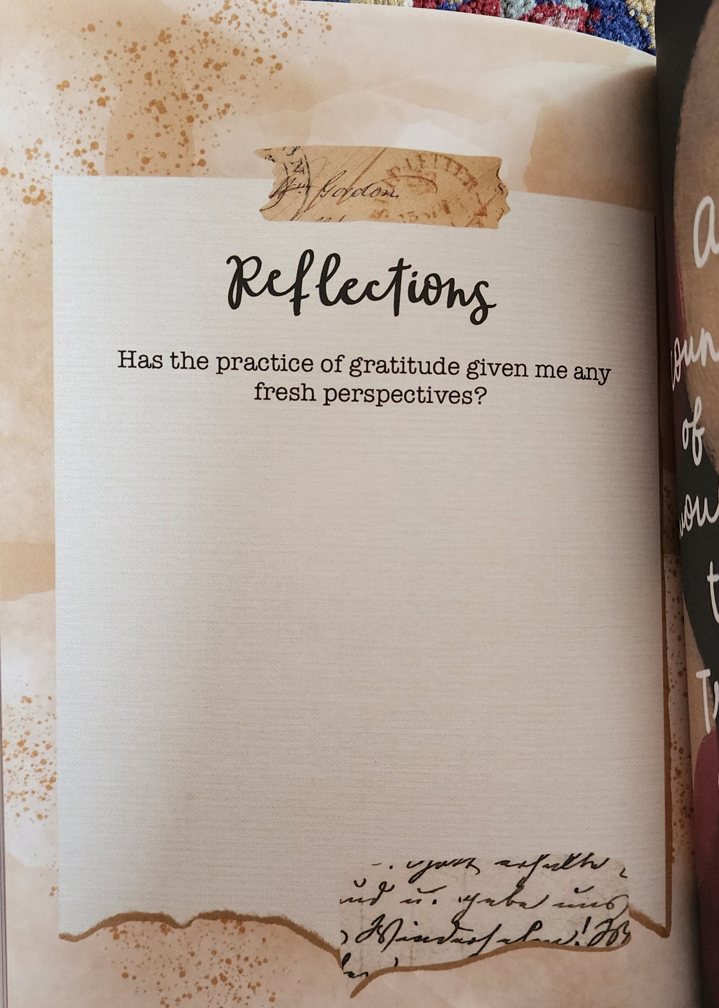 Fill Me Up' Gratitude Journal — Z