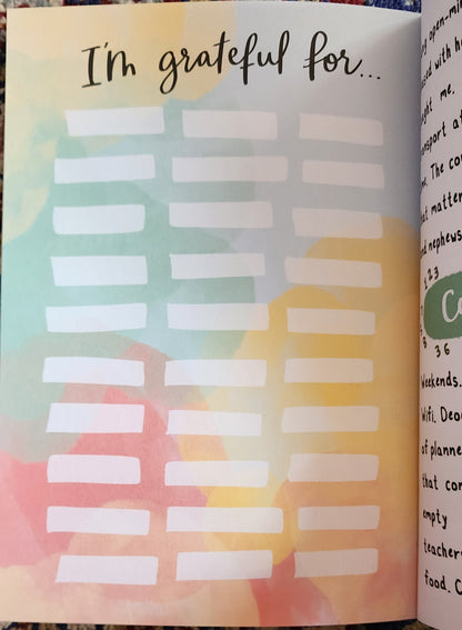 "Fill Me Up" Gratitude Journal - Sabiqounbooks
