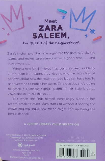 Zara's Rules for record-breaking fun #1 - Sabiqounbooks
