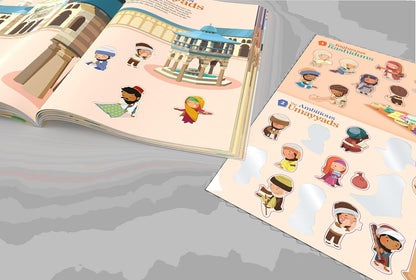 The Amazing Islamic History Stickers - Sabiqounbooks
