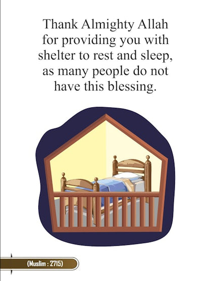 Etiquettes of Sleeping & Waking Up
As taught by Prophet Muhammad - Sabiqounbooks