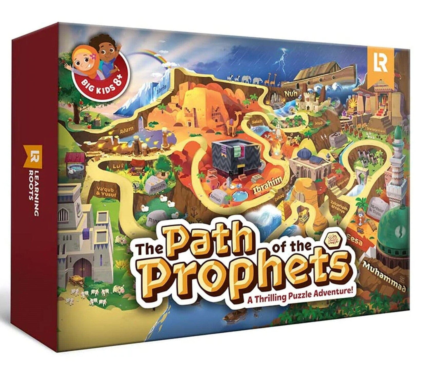 The Path of the Prophets: A Thrilling Puzzle Adventure by Learning Roots Publishing - Ages 8+