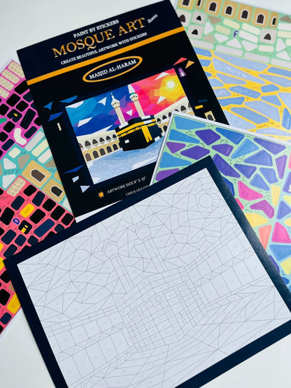 Paint by Stickers: Holy Kaa'ba - Sabiqounbooks