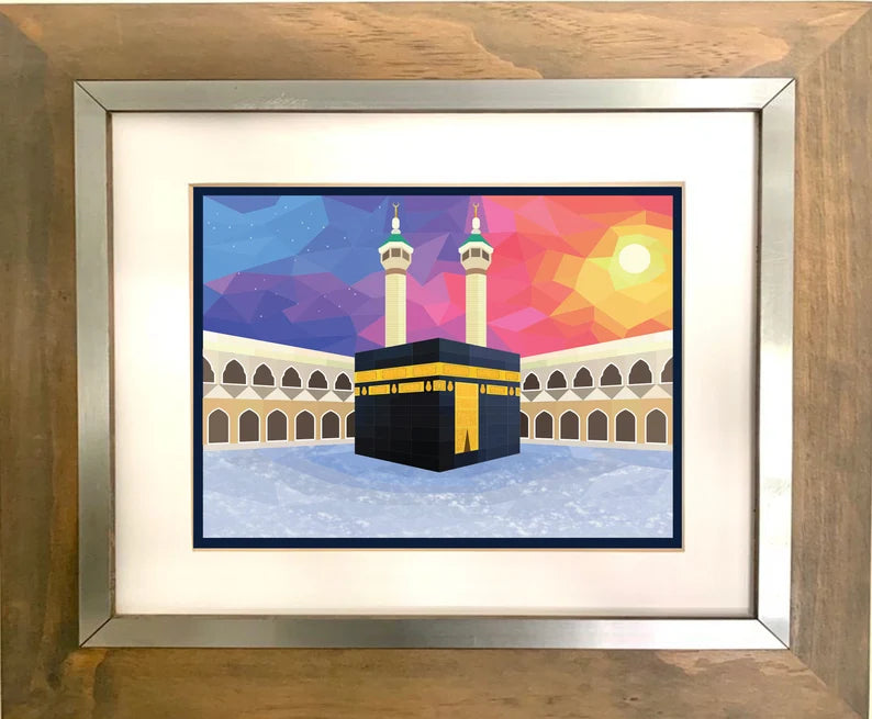 Paint by Stickers: Holy Kaa'ba