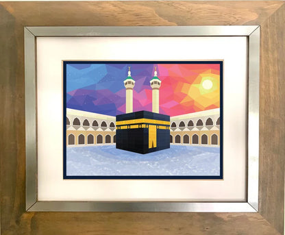 Paint by Stickers: Holy Kaa'ba - Sabiqounbooks