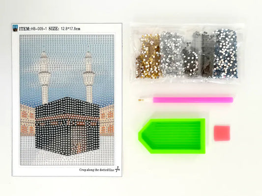 The Holy Kaaba - Diamond Painting Kit