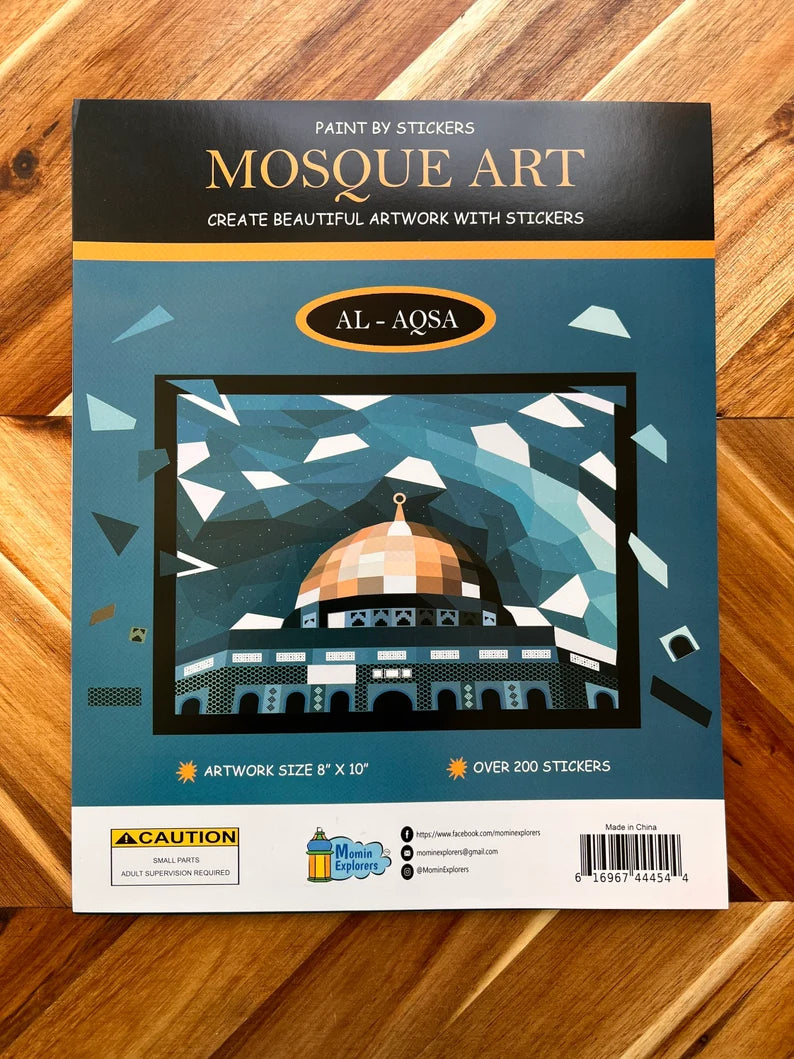 Paint by Stickers: Al-Aqsa - Sabiqounbooks