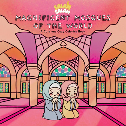 Magnificent Mosque of the world coloring book - Sabiqounbooks