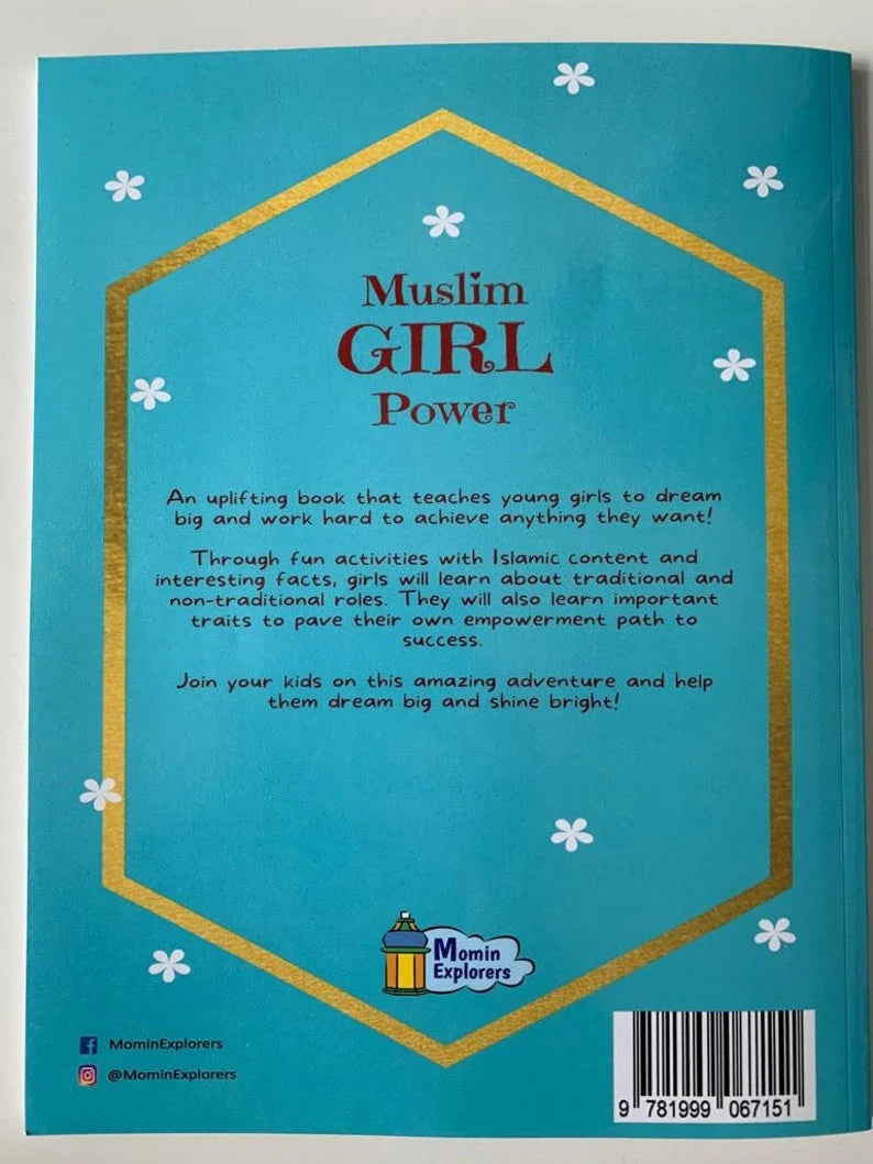 Muslim Girl power: Coloring book