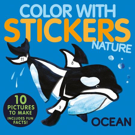 Color with stickers: Ocean