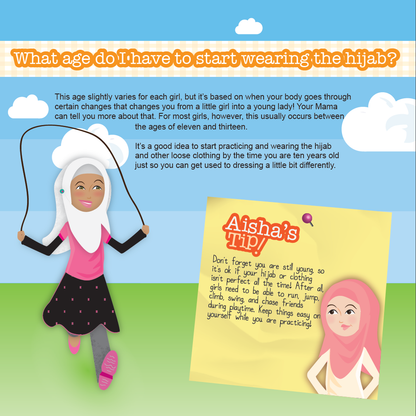 How to Get Hijab Ready: A Guide for Muslim Girls Ages 8 to 11 - Sabiqounbooks