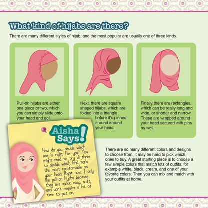 How to Get Hijab Ready: A Guide for Muslim Girls Ages 8 to 11 - Sabiqounbooks