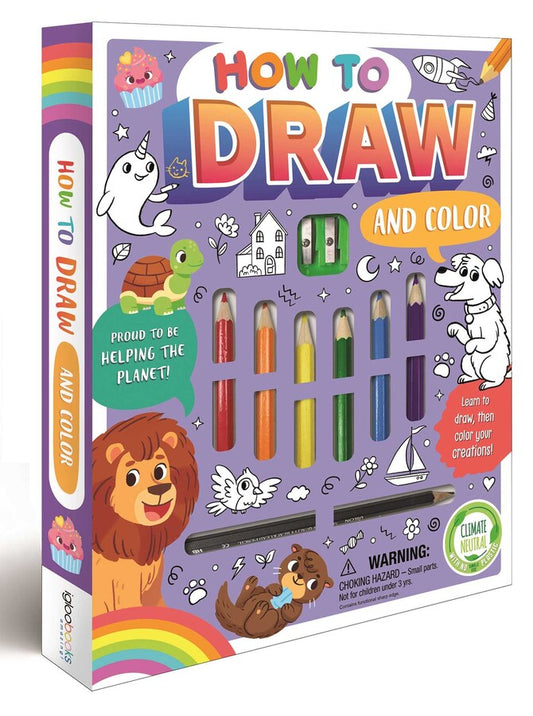 How to Draw and Color Set - Sabiqounbooks