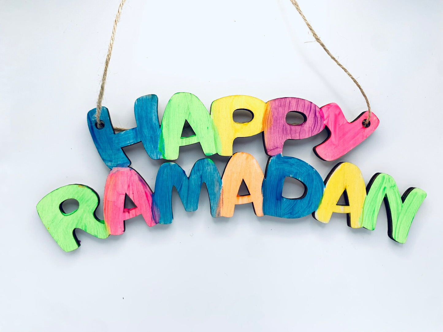 Happy Ramadan wooden craft kit