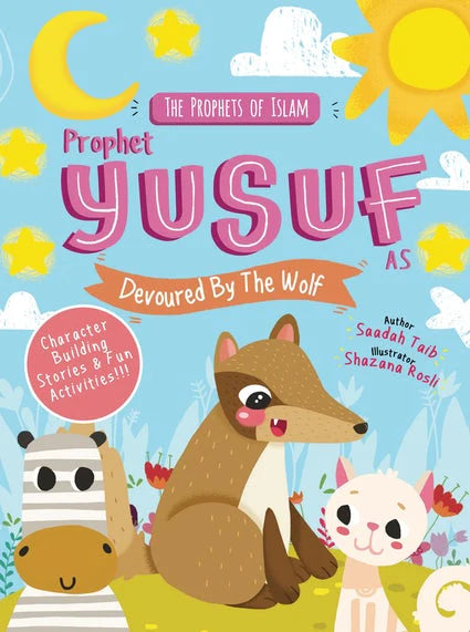 Prophet Yusuf devoured by the Wolf activity book