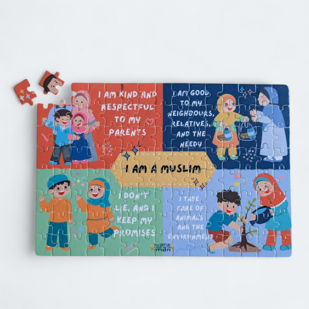 I am a Muslim Puzzle Set [Level - 2] - Sabiqounbooks