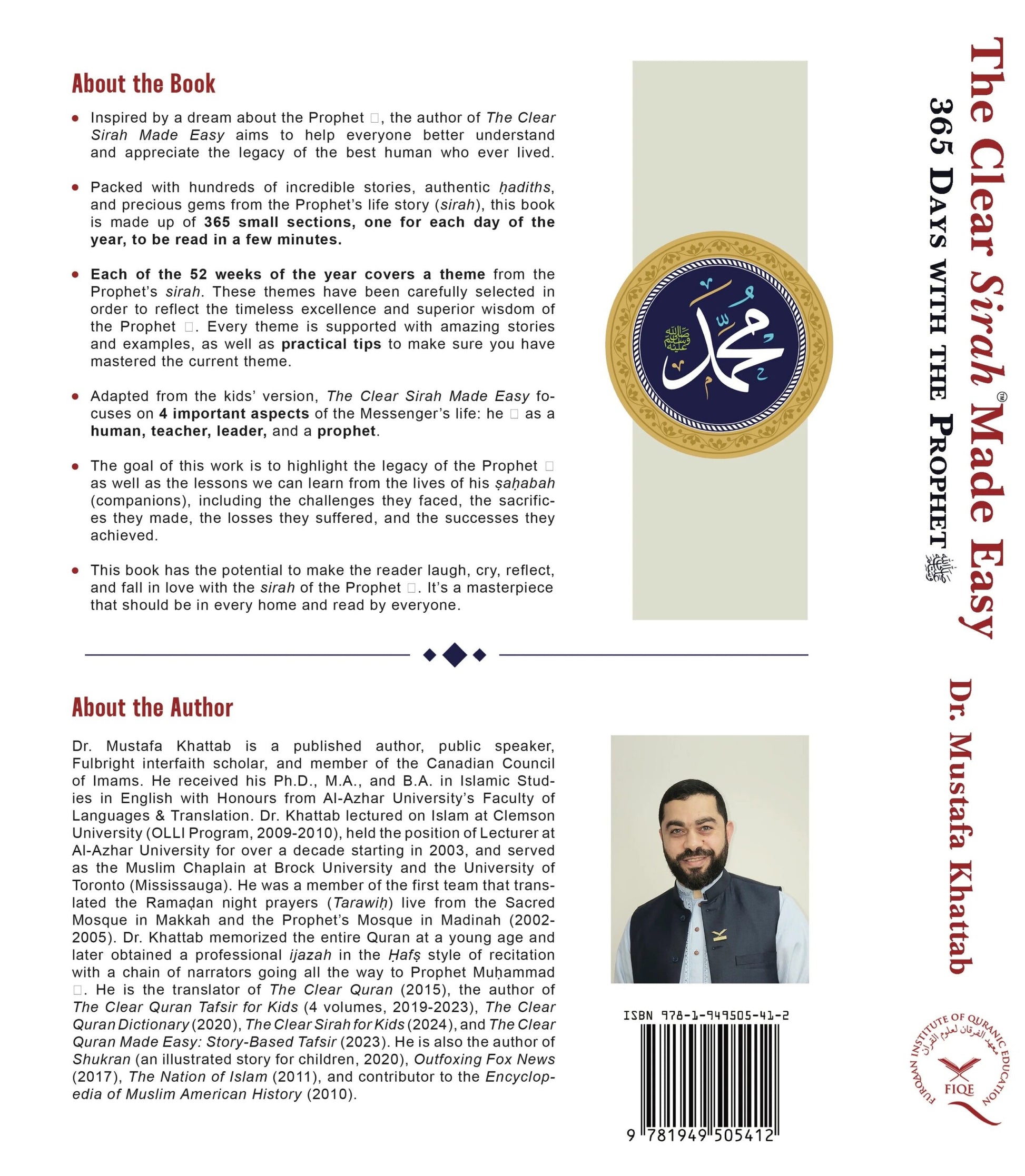 The Clear Sirah™ Made Easy – 365 Days With The Prophet ﷺ | Hardcover - Sabiqounbooks