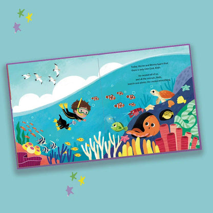 Momo & Bronty’s First Book About Allah - Board Book - Sabiqounbooks