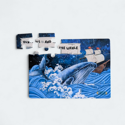 Yunus and the Whale Puzzle Set [Level - 1] - Sabiqounbooks