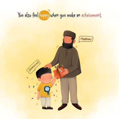 Little Muslims guide to emotions: Happiness - Sabiqounbooks