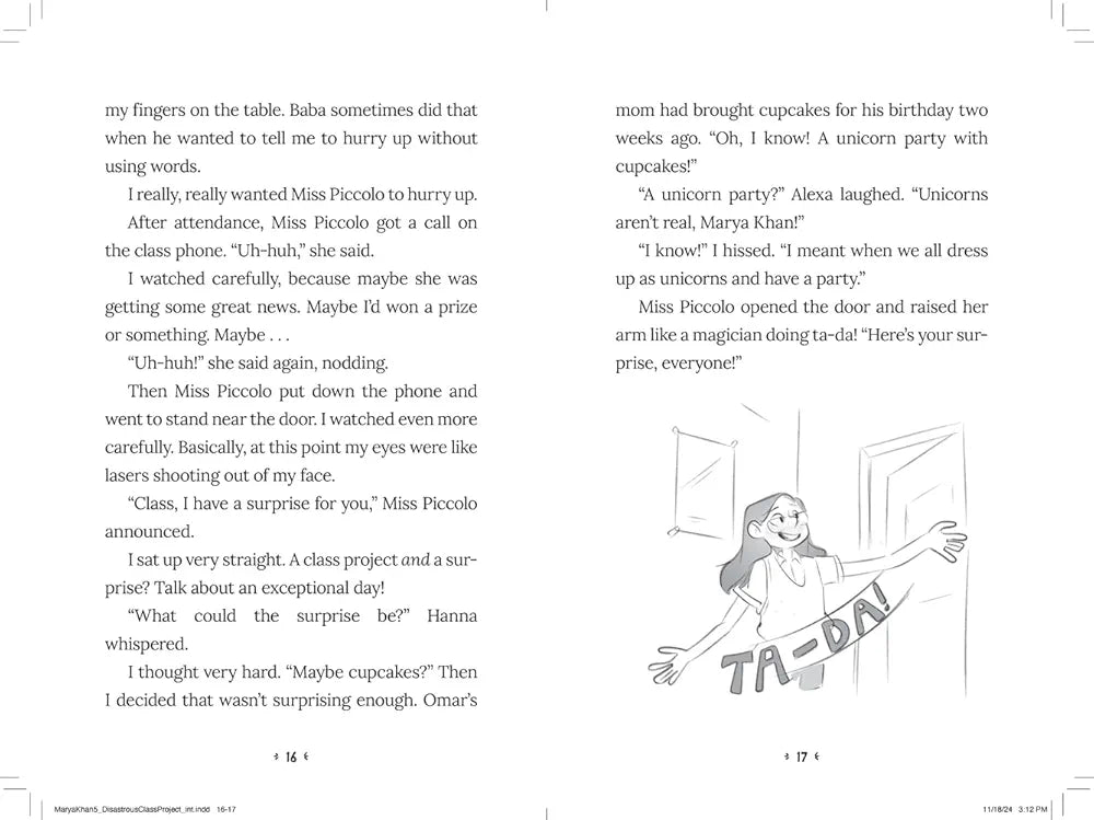 Marya Khan and the Disastrous Class Project (Marya Khan #5) - Sabiqounbooks