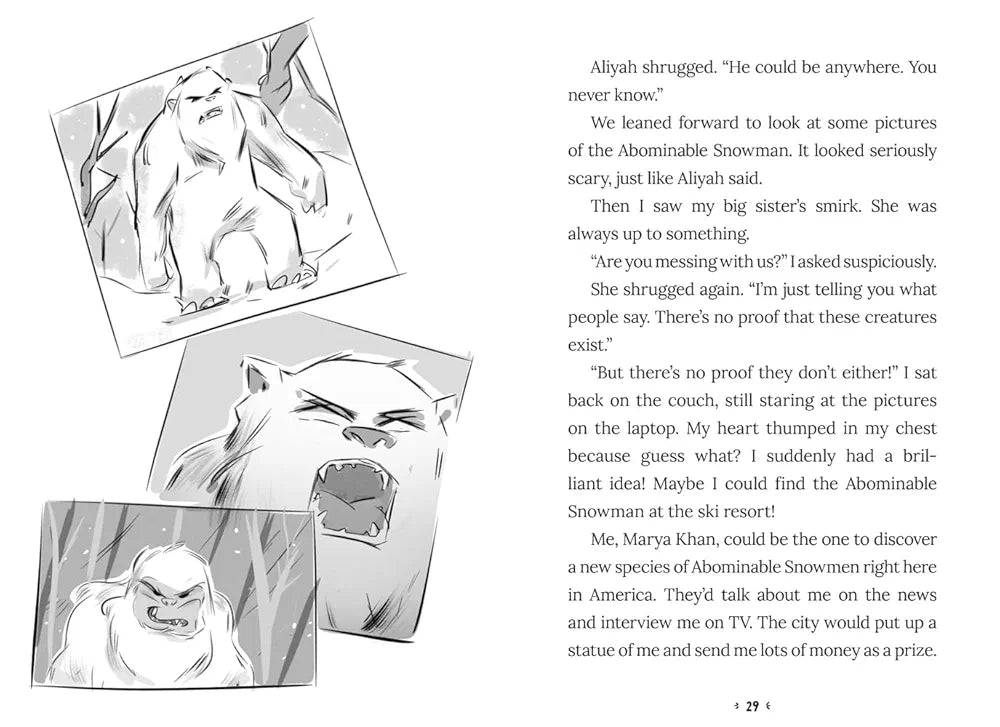 Marya Khan and the Abominable Ski Trip (Marya Khan #6) - Sabiqounbooks