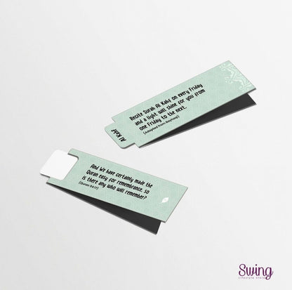 Quran Virtues Page Bookmark with Magnet - Sabiqounbooks