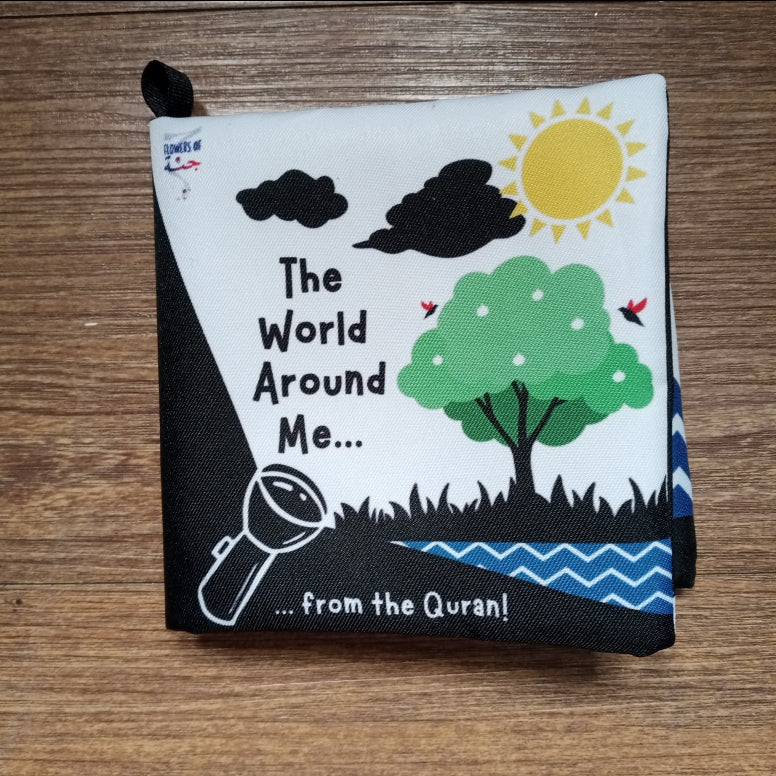 The World Around Me – (Bilingual Cloth Book) - Sabiqounbooks