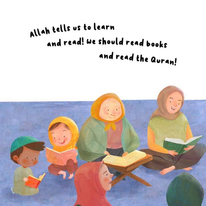 What Does Surah 'Alaq Teach Us? | Islamic Children's Board Book - Sabiqounbooks