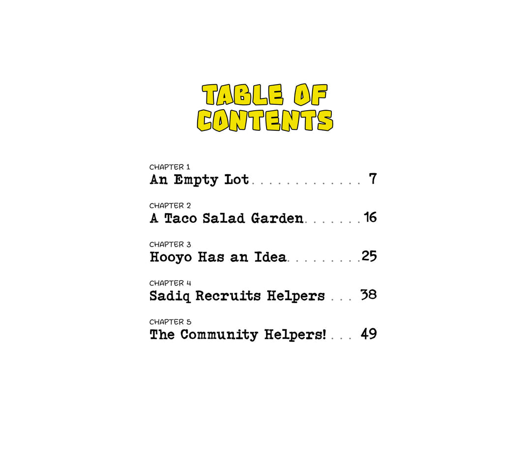 Sadiq and the Community Garden - Sabiqounbooks