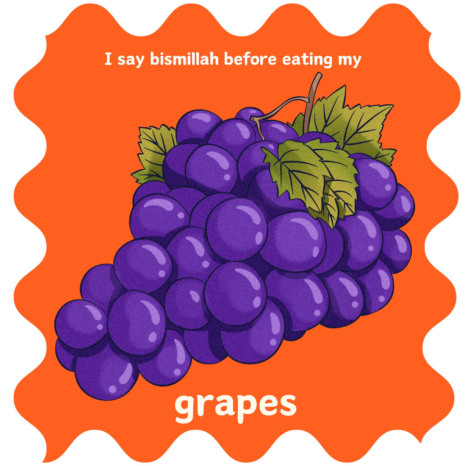 I say Bismillah – Sunnah Foods (Crinkle Cloth Book) - Sabiqounbooks