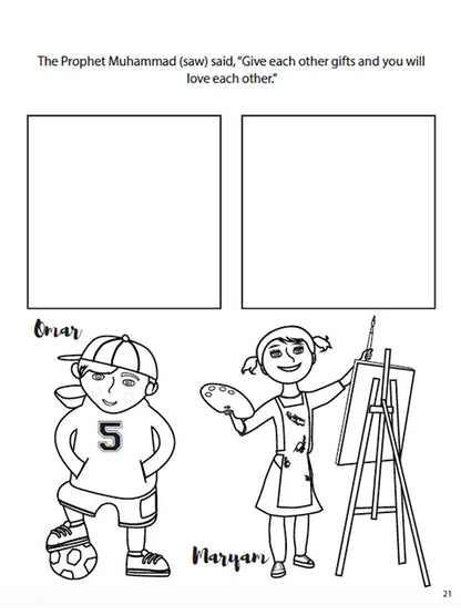 The Adventures of Malik and Ameerah (Activity Book) - Sabiqounbooks