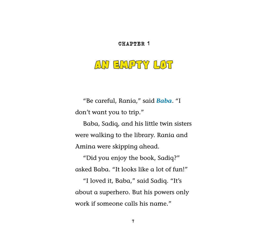 Sadiq and the Community Garden - Sabiqounbooks