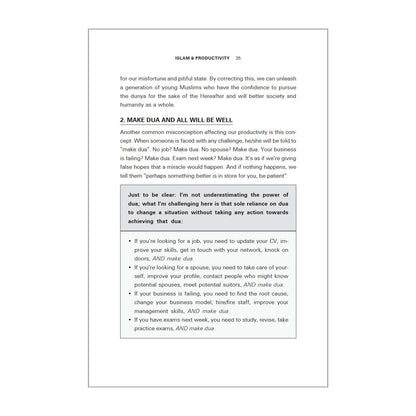 Productive Muslim - Sabiqounbooks