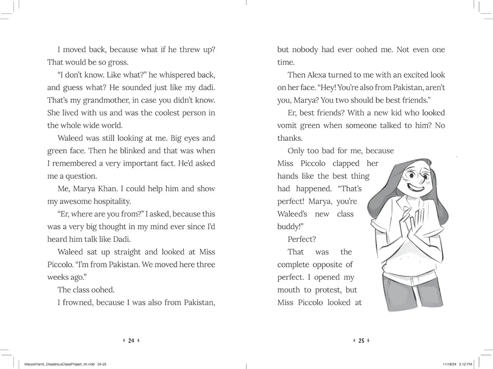 Marya Khan and the Disastrous Class Project (Marya Khan #5) - Sabiqounbooks