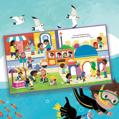 Momo & Bronty’s First Book About Allah - Board Book - Sabiqounbooks