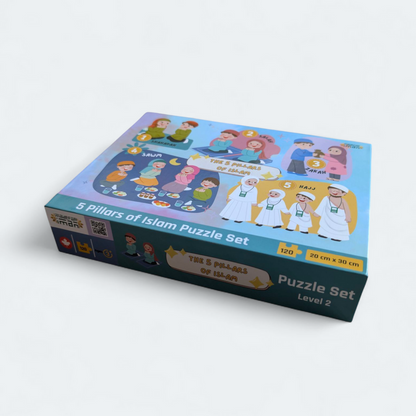 The 5 Pillars of Islam Puzzle [Level - 2] - Sabiqounbooks