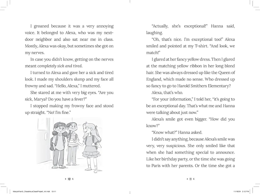 Marya Khan and the Disastrous Class Project (Marya Khan #5) - Sabiqounbooks