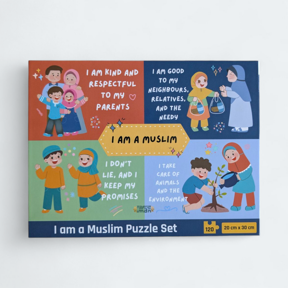 I am a Muslim Puzzle Set [Level - 2] - Sabiqounbooks