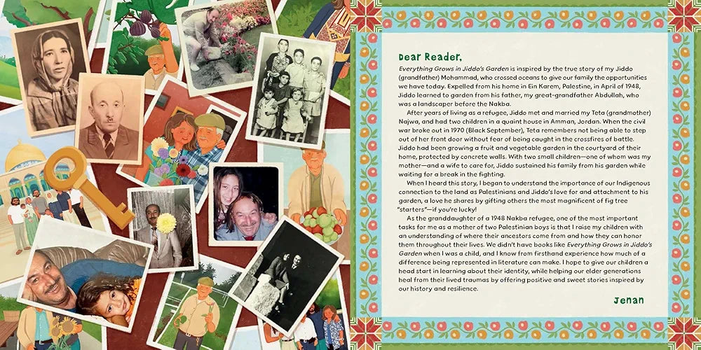 Everything Grows in Jiddo's Garden - Sabiqounbooks