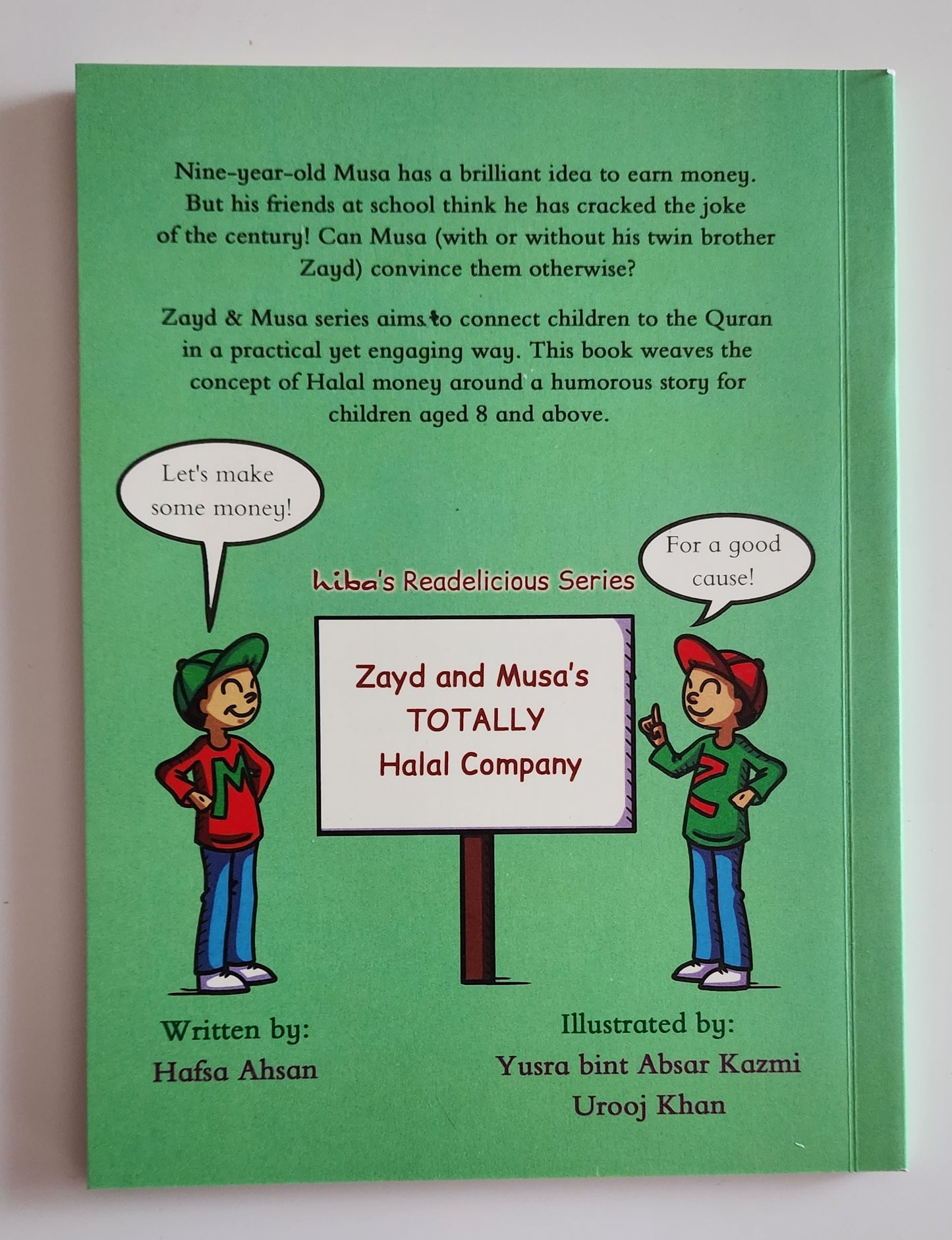 Zayd and Musa in The trouble with School - Sabiqounbooks