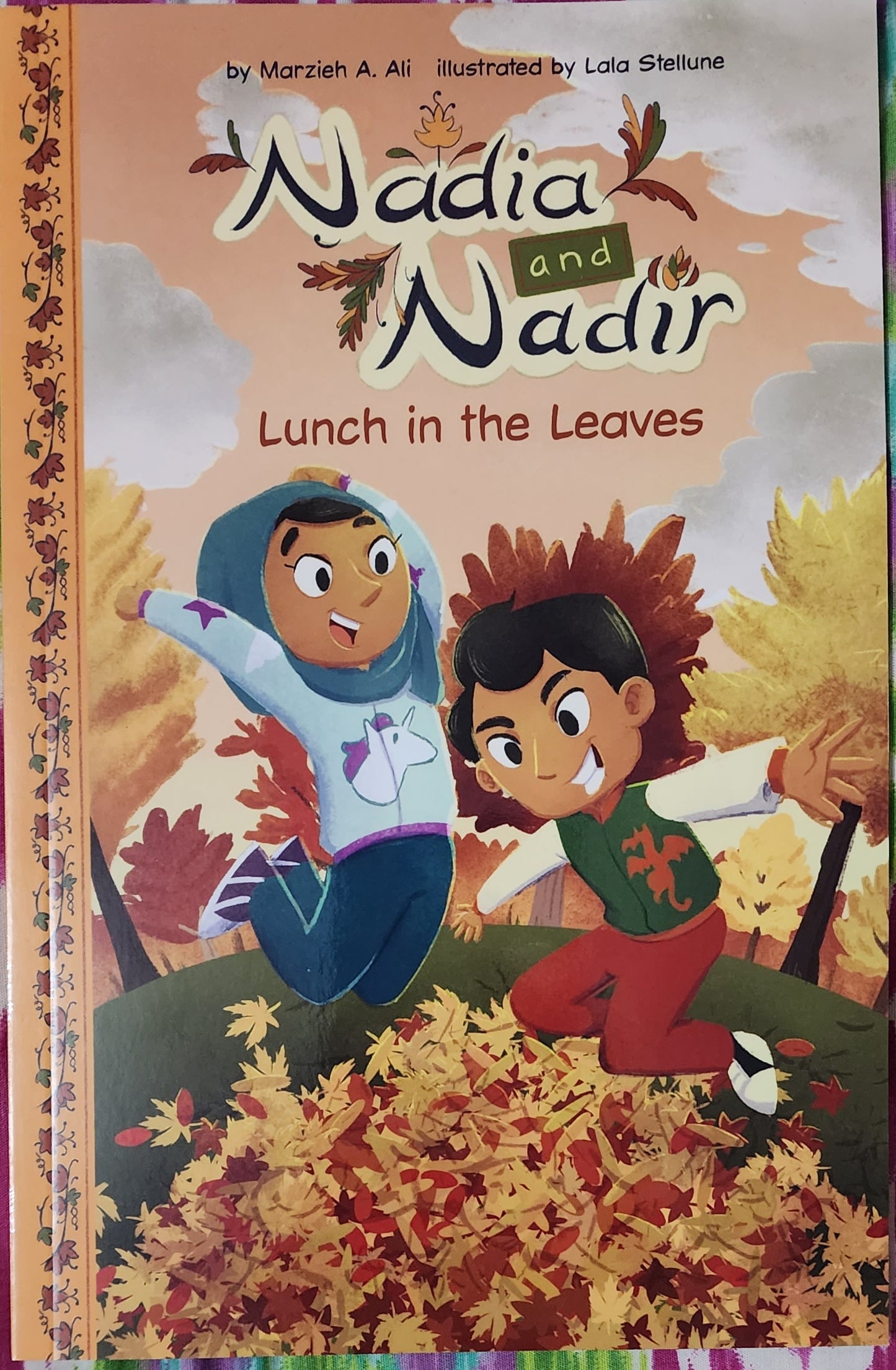 Nadia and Nadir Lunch in Leaves - Sabiqounbooks