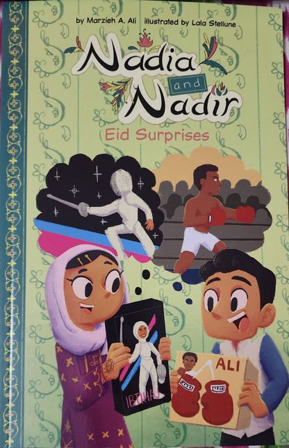 Nadia and Nadir Eid surprises - Sabiqounbooks