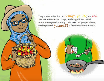 There was an old Auntie who swallowed a Samosa - Sabiqounbooks