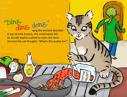 There was an old Auntie who swallowed a Samosa - Sabiqounbooks